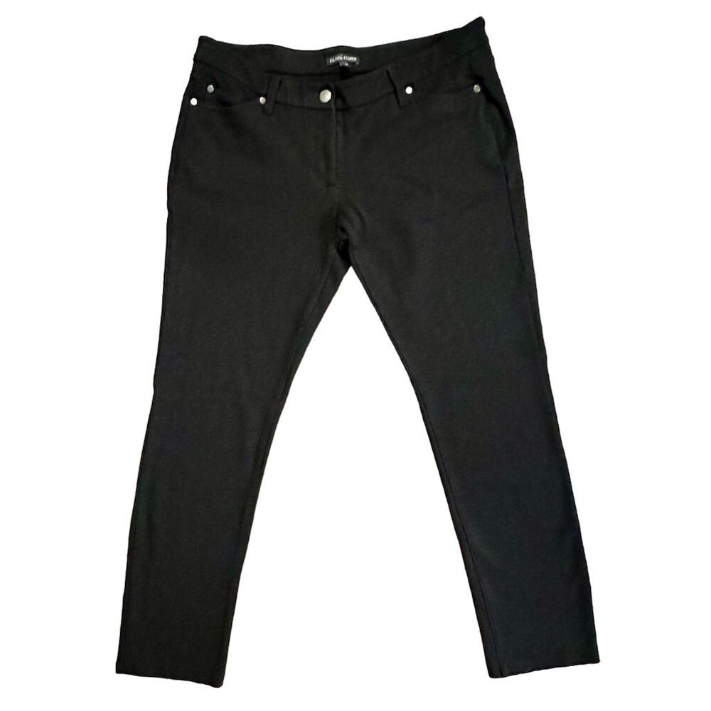 Eileen Fisher Women's Black Skinny Stretch Jeggings with Pockets Size 10, 27”L